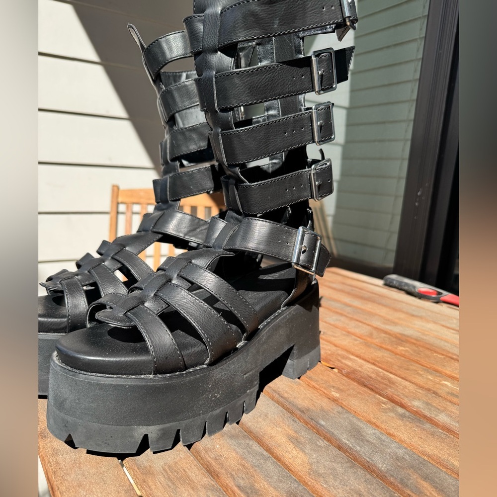 Current Mood Platform Gladiator Sandals. - image 2